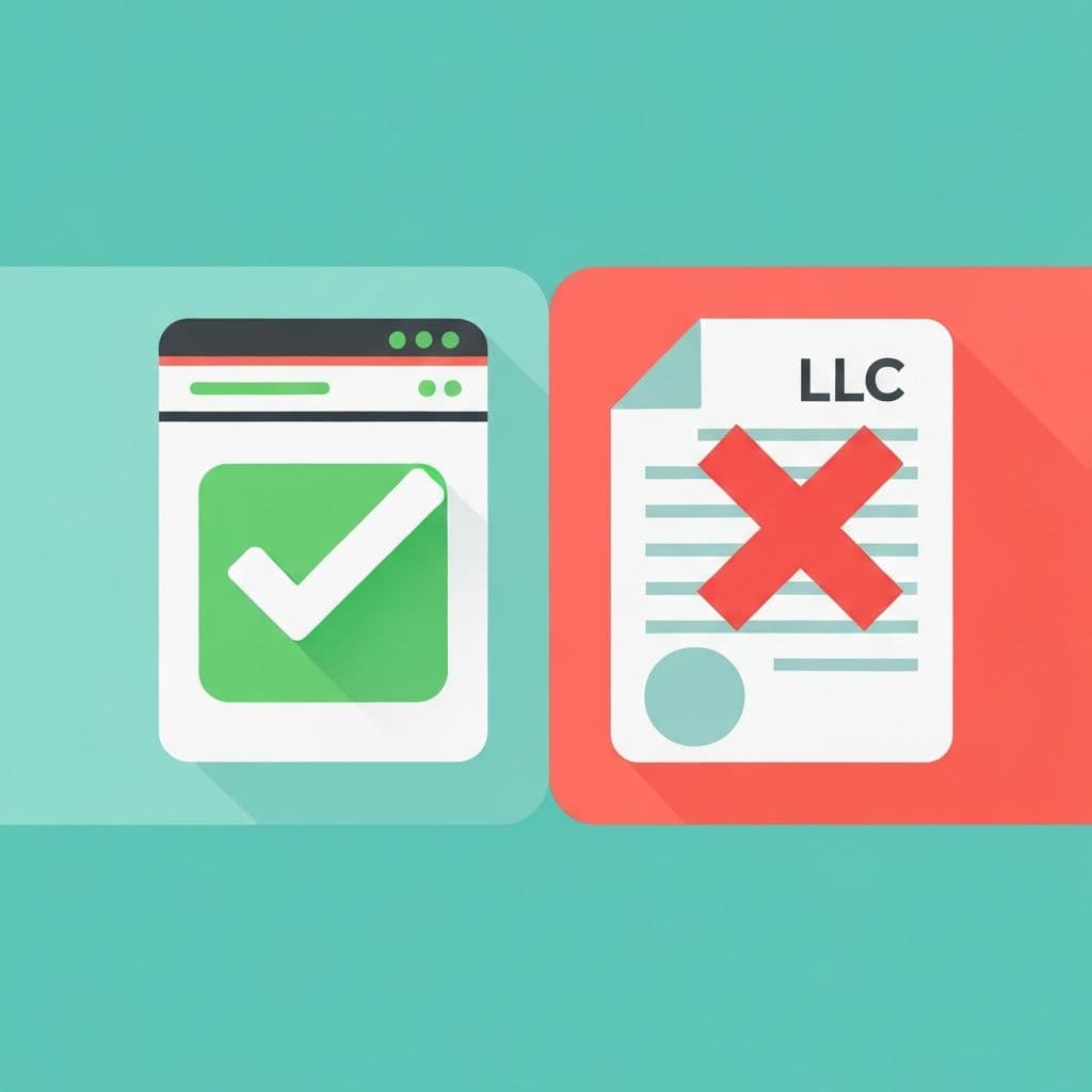 Domain Available but LLC Name Taken — Should You Change Your Brand?