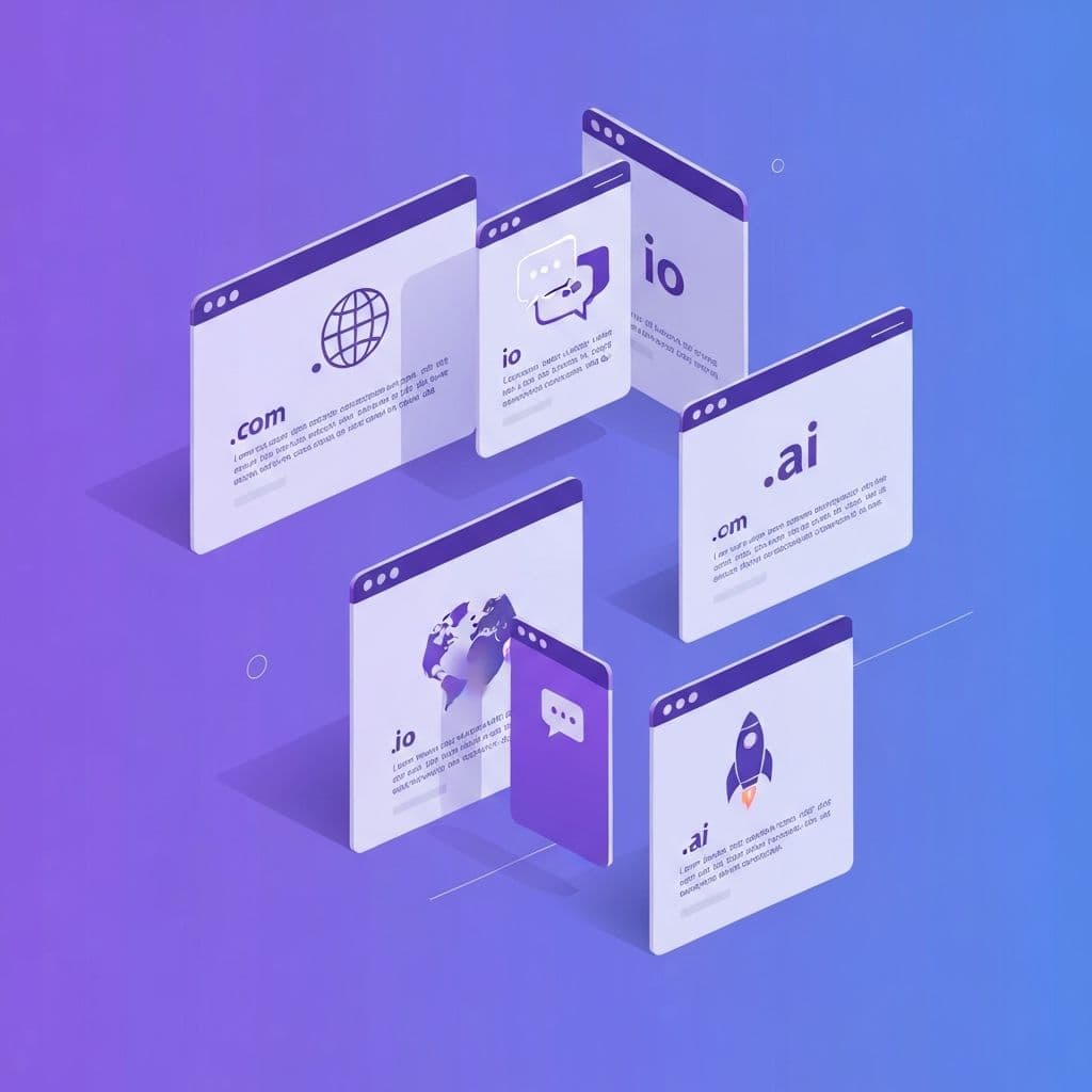 The Best Domain Extensions for Startups: .com vs .io vs .ai and Beyond