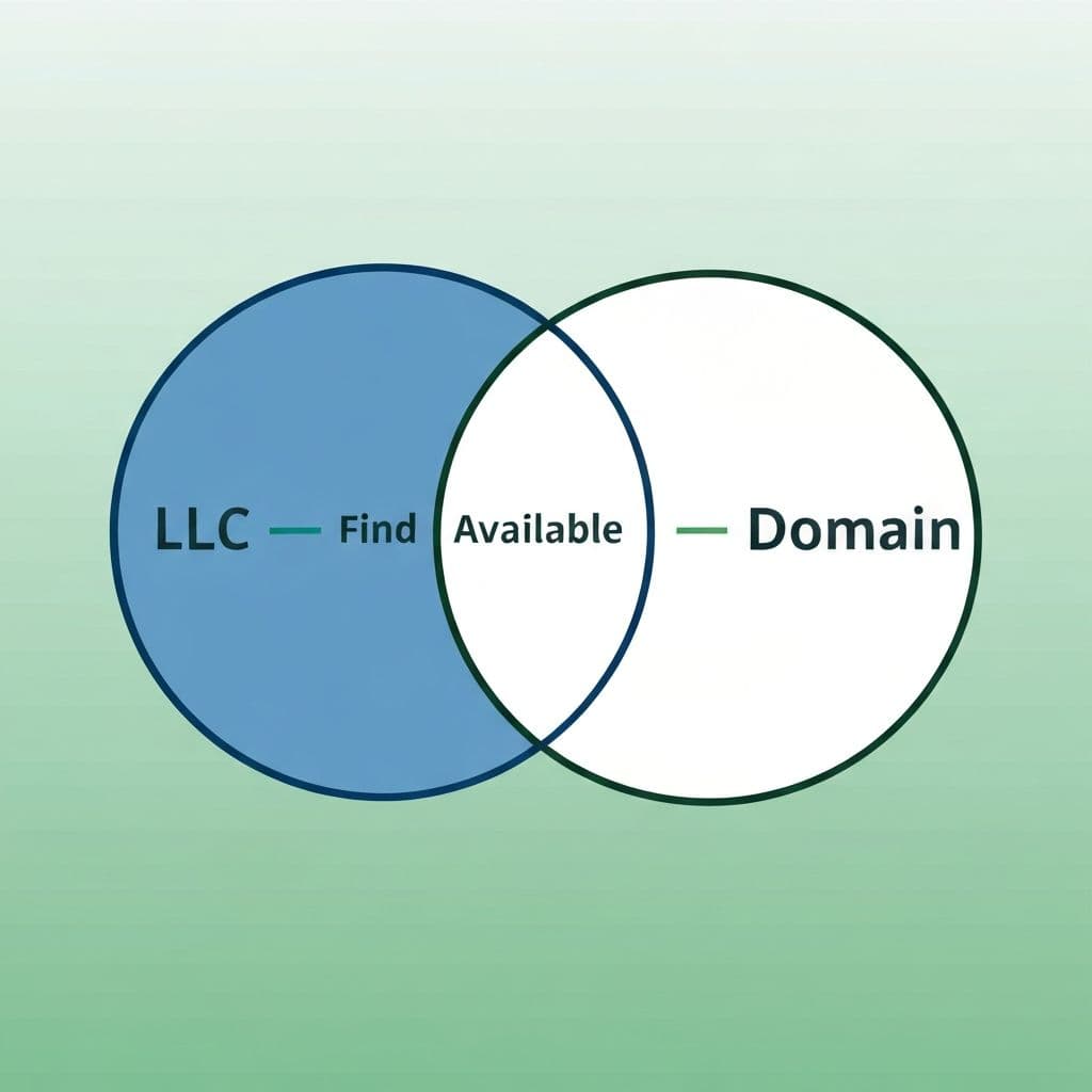 How to Find a Business Name With Both a Free Domain AND an Available LLC (Complete Workflow Guide)
